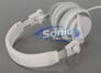 Sony MDR-V55/WHI (MDRV55-WHI) DJ Style Headphones - White Image 5