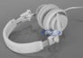 Sony MDR-V55/WHI (MDRV55-WHI) DJ Style Headphones - White Image 6