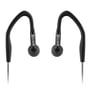 Coby CVE54BLK Jammerz SportsX Black Stereo Headphones Image 1