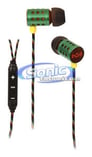 House of Bob Marley Midnight Ravers (EM-JE023-RA) In-Ear Headphones/Earbuds - Rasta Image 1