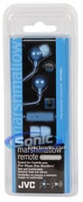 JVC HAFR36A Blue Marshmallow In-Ear Headphones Headset Image 2