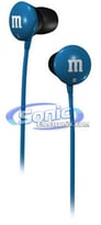 Maxell MMEB-B (190552) Blue M&M Headphones/Earbuds Image 1