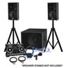 American Audio VMS2 Player DJ Package with FREE Cables and Stands Image 1