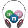 Maxell MMHP1 (190570) M&M's Kids Safe Headphones With Multiple Colors Image 1