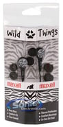 Maxell (190269) Wild Things Zebra Earbuds In-Ear Headphones - Black & White Image 3