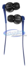 Sony MDR-EX210B/BLU (MDREX210-BLUE) Stereo In-Ear Monitors - Blue Image 1