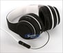 Fanny Wang FW-2003-BLK-WHI Bass Boost Headphones Image 2