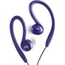 JVC HAEBX5V (HA-EBX5-V) Violet Sports-Clip In-Ear Headphones Image 1