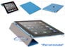 D2BL Sky Blue iPad Protection Case/Cover for Current/New iPad Generation 4, Generation 3 and iPad 2 Image 1