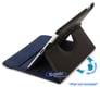 Limitless Creations D3BL Black w/Blue Accents PivoTablet Padded PU Leather 360&deg; Swivel Case for new iPad and iPad 2 Image 3
