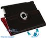 Limitless Creations D3RD Black w/Red Accents PivoTablet Padded PU Leather 360&deg; Swivel Case for new iPad and iPad 2 Image 4