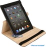 Limitless Creations D5GY Gray w/Beige Accents PivoTablet Padded Denim 360&deg; Swivel Case for new iPad and iPad 2 Image 6