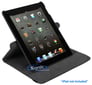 Limitless Creations D5GG Gray w/Gray Accents PivoTablet Padded Denim 360&deg; Swivel Case for new iPad and iPad 2 Image 6