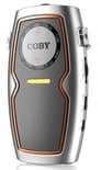 Coby CX83SVR (CX-83SVR) Pocket AM/FM Radio Speaker System - Silver Image 1