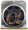 Alphasonik PGR12RB Black 12" Subwoofer Grills PAIR Image 2