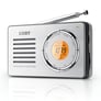 Coby CX50 (CX-50SVR) Portable AM/FM Digital Radio Image 1