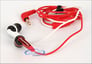 Pioneer SE-CL721-H (SECL721H) Red/White In-Ear Headphones Image 3