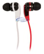 Pioneer SE-CL721-H (SECL721H) Red/White In-Ear Headphones Image 1