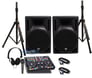 DJ Tech i-Mix Reload MKII w/ White Headphones with FREE Cables & Stands Image 1