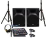 DJ Tech i-Mix Reload MKII w/ Yellow Headphones Player DJ Package with FREE Cables Image 1