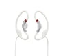 Sony MDR-AS20J/WHI (MDRAS20J/WHI) Active-Style Ear-Clip In-Ear Headphones - White Image 1