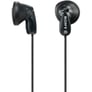 Sony MDRE9LP/BLK (MDR-E9LP/BLK) Earbud Headphones - Black Image 1