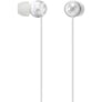 Sony MDREX40LP/WHI (MDR-EX40LP/WHI) Fashion Earbuds In-Ear Headphones - White Image 1