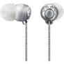 Sony MDREX80LP/SLV (MDR-EX80LP/SLV) Swarovski Fashion In-Ear Headphones - Silver Image 1