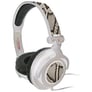 Maxell AMPPYW (AMP-PY/W) Amplified Heavy Bass Headphone - Black & White Python Image 1