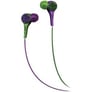 Maxell (190343) WTPUR/GRN Wild Things Flip Headphones - Purple & Green Leopard Image 1