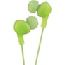 JVC HAFR6G Gummy Plus In-Ear Headphones - Green Image 1