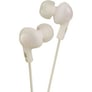 JVC HAFR6W (HA-FR6-W) Gummy Plus In-Ear Headphones - White Image 1