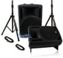 Two Gemini RS-415 w Free Stands and Cables Image 1