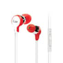 iLuv iEP317RED Cortland Earphones In-Ear Headphones (Red) Image 1