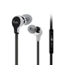 iLuv iEP317SIL Cortland Earphones In-Ear Headphones (Silver) Image 1