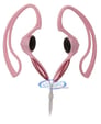 Sony MDR-J10 (MDRJ10) Active Sports Headphones Ear-Clip Earbuds - Light Pink Image 1