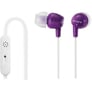Sony DR-EX14VP/VLT (DREX14VP) In-Ear Headphones/Headset - Violet Image 1