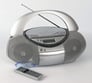 Sony CFD-S350 (CFDS350SILVER) Portable AM/FM Radio CD/Cassette BoomBox Image 1