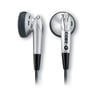 Coby CVE11 Digital Stereo Earbuds In-Ear Headphones (Silver) Image 1