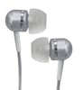 Coby CVEM79SVR High-Performance Isolation In-Ear Stereo Headphones (Silver) Image 1