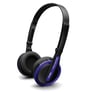 Coby CV145BLU Jammerz Elite Deep Bass Folding Headphones (Blue) Image 1