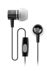 Coby CVEM89BLK In-Ear Headphones Stereo Earbuds Headset (Black) Image 1