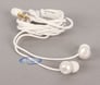 Audio Technica ATH-CKF300WH Fashion Fidelity - White Image 1