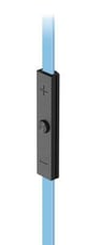 iLuv iEP335BBLN Neon Sound In-Ear Headphones/Earbuds with iPod/iPhone Remote (Blue/Black) Image 3