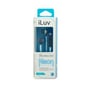 iLuv iEP335BBLN Neon Sound In-Ear Headphones/Earbuds with iPod/iPhone Remote (Blue/Black) Image 6