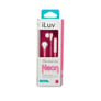 iLuv iEP335WPKN Neon Sound In-Ear Headphones/Earbuds with iPod/iPhone Remote (Pink/White) Image 6