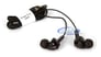 iLuv iEP322BLK City Lights In-Ear Headphones/Earphones (Black) Image 2