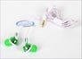 iLuv iEP322GRN City Lights In-Ear Headphones/Earphones (Green) Image 2