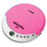Coby CX-CD109 (CXCD109) Slim Portable CD Player - Pink Image 1