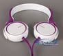 Sony MDR-XB400 - Violet Purple/White Image 5